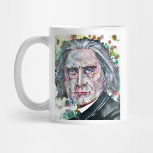 FRANZ LISZT - watercolor portrait .1 Mug